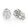 Discount Diamond Earrings In Sterling Silver 0.92ct Cluster Studs 1 Discount Diamond Earrings In Sterling Silver 0.92ct Cluster Studs -Its Hot Jewelry Shop discount diamond earrings in sterling silver 092ct cluster studs 1