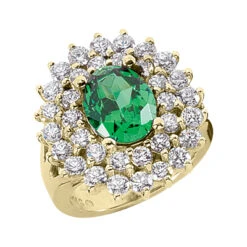 14K White Gold Ladies Gemstone Diamond & Emerald Ring 1.96ctd 3cte 7 14K White Gold Ladies Gemstone Diamond & Emerald Ring 1.96ctd 3cte -Its Hot Jewelry Shop emerald rings ladies gemstone diamond ring 14k 196ctd 3cte p 29334 yellow