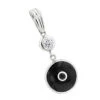 14K White Gold & Diamond Black Evil Eye Pendant 0.10 -Its Hot Jewelry Shop evil eye jewelry 14k diamond evil eye pendant black 10 p 6230 wh