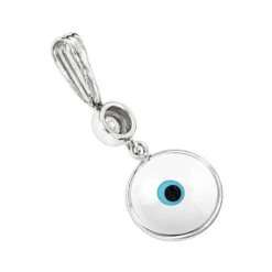 14K White Gold & Diamond White Evil Eye Pendant 0.10 9 14K White Gold & Diamond White Evil Eye Pendant 0.10 -Its Hot Jewelry Shop evil eye jewelry 14k diamond evil eye pendant white 10 p 6229 backwh