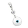 14K White Gold & Diamond White Evil Eye Pendant 0.10 -Its Hot Jewelry Shop evil eye jewelry 14k diamond evil eye pendant white 10 p 6229 wh