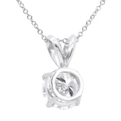 14K White Gold Floating 1/2-3 Carat Diamond Solitaire Pendant Ladies Necklace 13 14K White Gold Floating 1/2-3 Carat Diamond Solitaire Pendant Ladies Necklace -Its Hot Jewelry Shop floating 12 3 carat diamond solitaire pendant necklace in 14k white gold 000916 back white