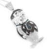 Fred Flintstones Diamond Pendant Sterling Silver Cartoon Character 2.25ct 2 Fred Flintstones Diamond Pendant Sterling Silver Cartoon Character 2.25ct -Its Hot Jewelry Shop fred flinstones diamond pendant sterling silver cartoon character 225ct wh