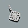 Gold Diamond Flower Pendant 0.29ct 14K White Gold 1 Gold Diamond Flower Pendant 0.29ct 14K White Gold -Its Hot Jewelry Shop gold diamond flower pendant 029ct 14k gold 1