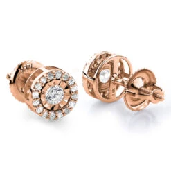 Gold Diamond Stud Earrings 2ct Diamond Earrings Look -Its Hot Jewelry Shop gold diamond stud earrings 2ct diamond earrings look p 40470 ro