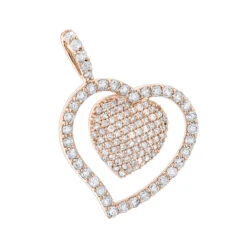 14K White Gold Designer Diamond Heart Pendant 0.9ct 10 14K White Gold Designer Diamond Heart Pendant 0.9ct -Its Hot Jewelry Shop heart jewelry 14k designer diamond heart pendant 117ct p 6473 ro