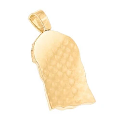 Hip Hop 14K Yellow Gold Round Diamond Jesus Head Pendant 3.5ct By Luxurman 11 Hip Hop 14K Yellow Gold Round Diamond Jesus Head Pendant 3.5ct By Luxurman -Its Hot Jewelry Shop hip hop jewelry 14k gold round diamond jesus head pendant 35ct by luxurman backye