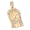 Hip Hop 14K Yellow Gold Round Diamond Jesus Head Pendant 3.5ct By Luxurman 2 Hip Hop 14K Yellow Gold Round Diamond Jesus Head Pendant 3.5ct By Luxurman -Its Hot Jewelry Shop hip hop jewelry 14k gold round diamond jesus head pendant 35ct by luxurman mainye