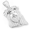 Hip Hop 10K White Gold Diamond Jesus Face Pendant 1.25ct 2 Hip Hop 10K White Gold Diamond Jesus Face Pendant 1.25ct -Its Hot Jewelry Shop hip hop jewelry10k gold diamond jesus face pendant 15ct main