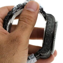 Hip Hop Joe Rodeo Men's Black Diamond Watch 26.7 23 Hip Hop Joe Rodeo Men's Black Diamond Watch 26.7 -Its Hot Jewelry Shop hip hop watches joe rodeo mens black diamond watch 267 p 22688 bod5