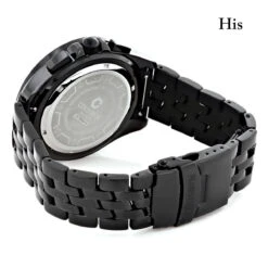 Its Hot Jewelry Shop 37 Its Hot Jewelry Shop -Its Hot Jewelry Shop his and hers watches centorum chronograph diamond watch set 105ct black 1 back