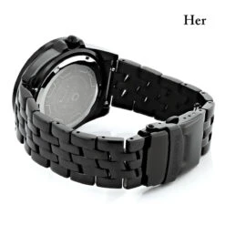 His And Hers Black Centorum Chronograph 1.05ct Diamond Watch Set 8 His And Hers Black Centorum Chronograph 1.05ct Diamond Watch Set -Its Hot Jewelry Shop his and hers watches centorum chronograph diamond watch set 105ct black 1 backwh