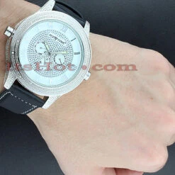 Ice Time Men's Diamond Watch 0.75ct Black MOP Double Decker 9 Ice Time Men's Diamond Watch 0.75ct Black MOP Double Decker -Its Hot Jewelry Shop ice time diamond watch 075ct black mop double decker p 8946box