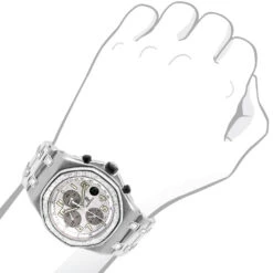 Unique Audemars Piguet Royal Oak Offshore Steel Baguette Diamond Watch For Men 8 Unique Audemars Piguet Royal Oak Offshore Steel Baguette Diamond Watch For Men -Its Hot Jewelry Shop iced out audemars piguet royal oak offshore mens diamond watch 20ct body 1 1673408102