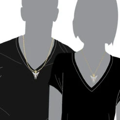 Iced Out Crowned Angel Pendant With Diamonds 10K Yellow Gold 1.5ct -Its Hot Jewelry Shop iced out crowned angel pendant with diamonds in 10k gold 164ct bodye