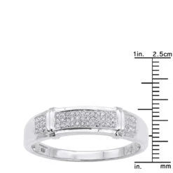 Inexpensive Men's Diamond Wedding Band 0.18ct 10K Yellow Gold 17 Inexpensive Men's Diamond Wedding Band 0.18ct 10K Yellow Gold -Its Hot Jewelry Shop inexpensive mens diamond wedding band 018ct 10k gold rulerwh