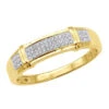 Inexpensive Men's Diamond Wedding Band 0.18ct 10K Yellow Gold 2 Inexpensive Men's Diamond Wedding Band 0.18ct 10K Yellow Gold -Its Hot Jewelry Shop inexpensive mens diamond wedding band 018ct 10k gold ye