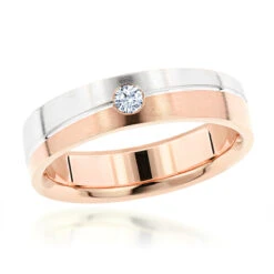 Inverse Men's Diamond Wedding Band 14K Yellow Gold 0.06ct 9 Inverse Men's Diamond Wedding Band 14K Yellow Gold 0.06ct -Its Hot Jewelry Shop inverse mens diamond wedding band 14k gold 006ct ro