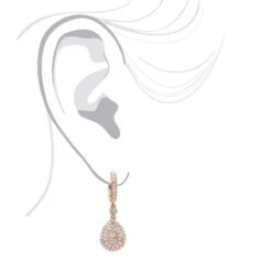 14K White Gold Diamond Dangle Drop Earrings For Women By Luxurman 1.2ct -Its Hot Jewelry Shop jewelry 14k gold diamond dangle drop earrings for women by luxurman 12ct bodro