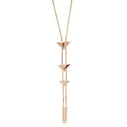 14K White Gold Diamond Triangle Necklace For Women Adjustable By LUXURMAN 0.25ct -Its Hot Jewelry Shop jewelry 14k gold diamond triangle necklace for women adjustable by luxurman 025ct backro