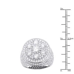14K White Gold Joe Rodeo Designer Men's Round Diamond 8.19Ct Pinky Ring 13 14K White Gold Joe Rodeo Designer Men's Round Diamond 8.19Ct Pinky Ring -Its Hot Jewelry Shop jewelry 14k gold joe rodeo designer mens round diamond ring 819ct pinky rings rulerwh