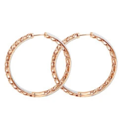 14K White Gold Large Diamond Hoop Earrings 3.5ct Inside Out Pave Setting 15 14K White Gold Large Diamond Hoop Earrings 3.5ct Inside Out Pave Setting -Its Hot Jewelry Shop jewelry 14k gold large diamond hoop earrings 35ct inside out pave setting backro