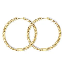 14K White Gold Large Diamond Hoop Earrings 3.5ct Inside Out Pave Setting 14 14K White Gold Large Diamond Hoop Earrings 3.5ct Inside Out Pave Setting -Its Hot Jewelry Shop jewelry 14k gold large diamond hoop earrings 35ct inside out pave setting backye