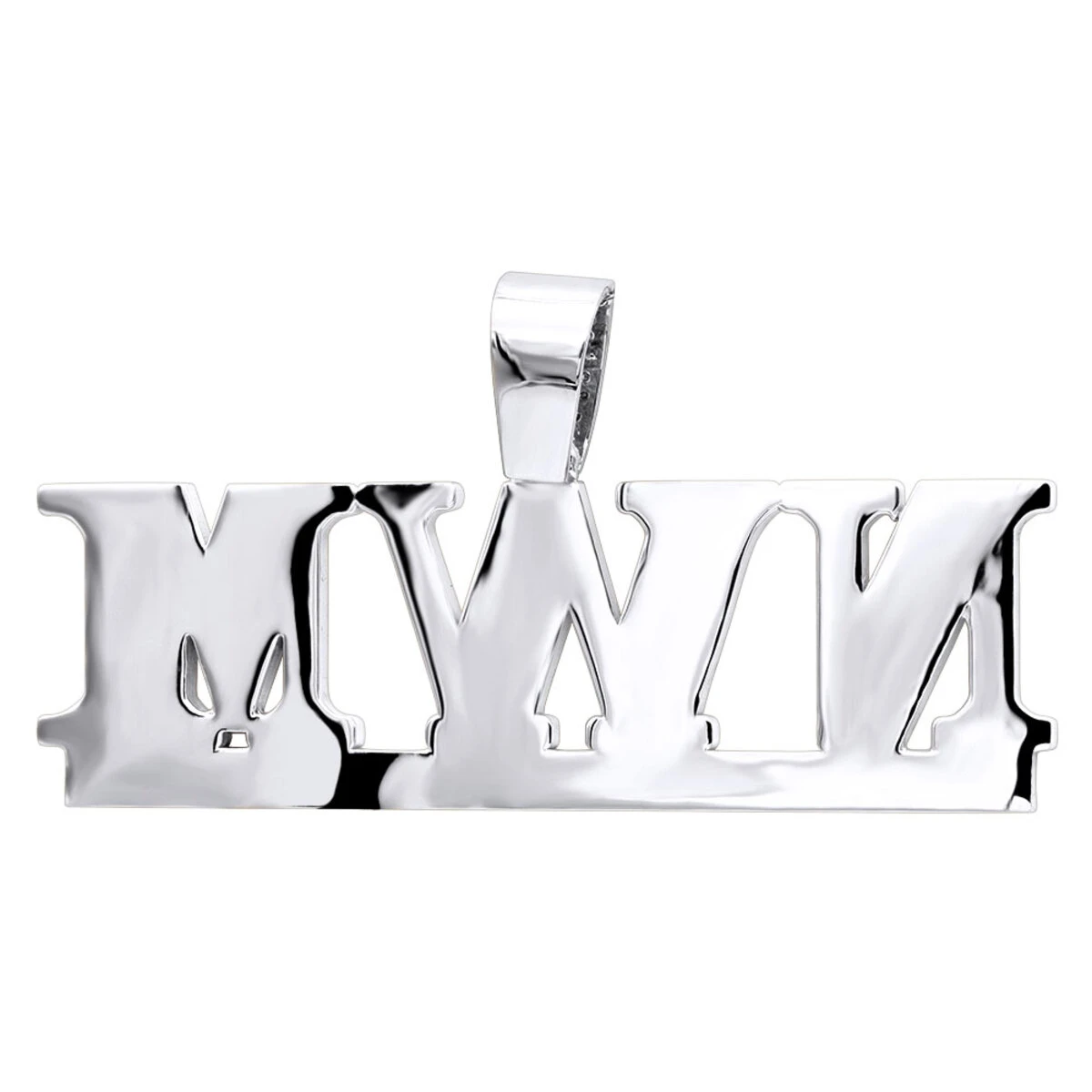 18 Karat 18K Yellow Gold Custom Made Name Plate 1 Carat Diamond Pendant For Men 6 18 Karat 18K Yellow Gold Custom Made Name Plate 1 Carat Diamond Pendant For Men - Image 4