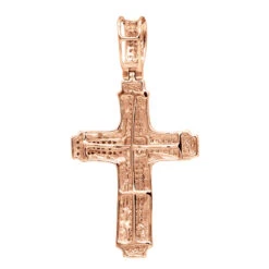 Affordable 14K White Gold Small Diamond Cross Pendant For Men & Women 15 Affordable 14K White Gold Small Diamond Cross Pendant For Men & Women -Its Hot Jewelry Shop jewelry affordable real 14k gold small diamond cross pendant for men women backro