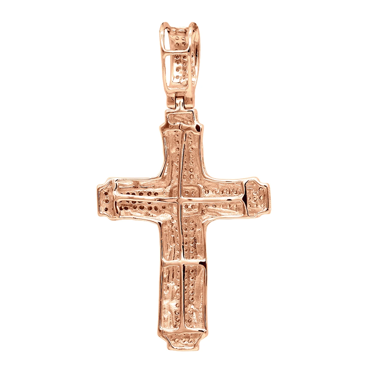Affordable 14K White Gold Small Diamond Cross Pendant For Men & Women 8 Affordable 14K White Gold Small Diamond Cross Pendant For Men & Women - Image 6