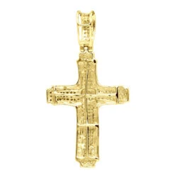 Affordable 14K White Gold Small Diamond Cross Pendant For Men & Women 14 Affordable 14K White Gold Small Diamond Cross Pendant For Men & Women -Its Hot Jewelry Shop jewelry affordable real 14k gold small diamond cross pendant for men women backye
