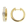 Classy Small 1/2 Inch Diamond Hoop Earrings 14K Yellow Gold Huggies Round Diamonds 2 Classy Small 1/2 Inch Diamond Hoop Earrings 14K Yellow Gold Huggies Round Diamonds -Its Hot Jewelry Shop jewelry classy small 12 inch diamond hoop earrings 14k gold huggies round diamonds mainye