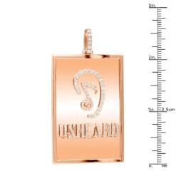 Custom-made 14K Rose Gold Diamond Unheard Pendant For Men 1.4Ct 17 Custom-made 14K Rose Gold Diamond Unheard Pendant For Men 1.4Ct -Its Hot Jewelry Shop jewelry custom made jewelry 14k gold diamond unheard pendant for men 14ct rulerro