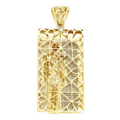 14K White Gold Tony Montana Scarface Character Diamond Pendant For Men -Its Hot Jewelry Shop jewelry custom real 14k gold tony montana scarface character diamond pendant for men backye