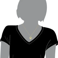 Engravable 14K Yellow Gold Diamond Circle Pendant For Women 1 Carat Medallion 12 Engravable 14K Yellow Gold Diamond Circle Pendant For Women 1 Carat Medallion -Its Hot Jewelry Shop jewelry engravable 14k gold diamond circle pendant for women 1 carat medallion bodye 1