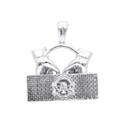 Joe Rodeo 14K White Gold Black And White Diamond Men's Piano Pendant 11 Joe Rodeo 14K White Gold Black And White Diamond Men's Piano Pendant -Its Hot Jewelry Shop jewelry joe rodeo jewelry 14k gold black and white diamond mens piano pendant backwh