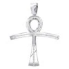 Large Symbol Of Life Egyptian Ankh Diamond Cross Pendant 14K White Gold 2.5ct -Its Hot Jewelry Shop jewelry large symbol of life egyptian ankh diamond cross pendant in 14k gold 25ct mainwh