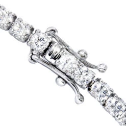 Eternity Line Ladies Diamond Tennis Bracelet 4 Carats 14K White Gold 11 Eternity Line Ladies Diamond Tennis Bracelet 4 Carats 14K White Gold -Its Hot Jewelry Shop jewelry line bracelets elegant ladies diamond tennis bracelet 4 carats 14k gold backwh