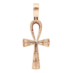 Luxurman Egyptian Ankh Cross Diamond Pendant 14K White Gold 0.6CT 2 3/4 Inch 15 Luxurman Egyptian Ankh Cross Diamond Pendant 14K White Gold 0.6CT 2 3/4 Inch -Its Hot Jewelry Shop jewelry luxurman pharaoh egyptian ankh cross diamond pendant in 14k gold 06ct backro 1