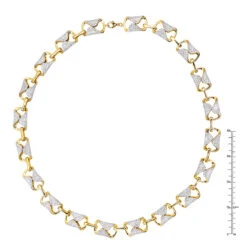 Luxurman Unique 14K Yellow Gold Pave Diamond Necklace For Women 12.9ct 17 Luxurman Unique 14K Yellow Gold Pave Diamond Necklace For Women 12.9ct -Its Hot Jewelry Shop jewelry luxurman unique 14k gold pave diamond necklace for women 129ct rulerye