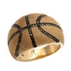 Slam Dunk Basketball Black Diamond Ring For Men In Sterling Silver 0.33ct -Its Hot Jewelry Shop jewelry slam dunk basketball black diamond ring for men in sterling silver 033ct mainye