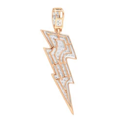 10K Yellow Gold Genuine Diamond Lighting Bolt Pendant Emoji Charm 1Ct 1.5in 15 10K Yellow Gold Genuine Diamond Lighting Bolt Pendant Emoji Charm 1Ct 1.5in -Its Hot Jewelry Shop jewelry solid 10k gold genuine diamond lighting bolt pendant emoji charm 1ct 15in backro