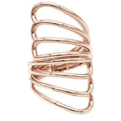 Unique 14K White Gold Butterfly Wings Cocktail Ring For Women By Luxurman -Its Hot Jewelry Shop jewelry unique 14k gold butterfly wings cocktail ring for women by luxurman ro 1