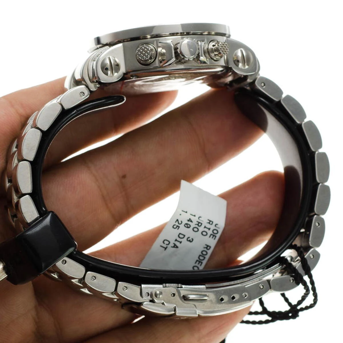 Joe Rodeo Diamond Watch For Women 1.25ct Rio Blue MOP 9 Joe Rodeo Diamond Watch For Women 1.25ct Rio Blue MOP - Image 8