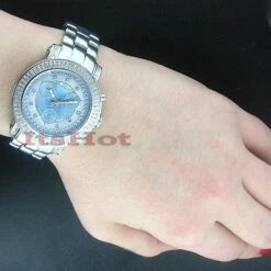 Joe Rodeo Diamond Watch For Women 1.25ct Rio Blue MOP 14 Joe Rodeo Diamond Watch For Women 1.25ct Rio Blue MOP -Its Hot Jewelry Shop joe rodeo diamond watch 125ct rio blue mop p 8586bod