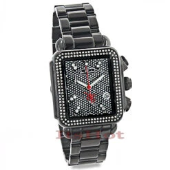 Joe Rodeo Madison Diamond Watch 1.50ct Black Steel -Its Hot Jewelry Shop joe rodeo madison diamond watch 150ct black steel p 46563 5152
