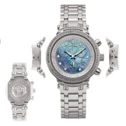 Joe Rodeo Master Diamond Women's Watch Blue MOP 0.90ct -Its Hot Jewelry Shop joe rodeo master diamond womens watch 090ct p 35835 main2