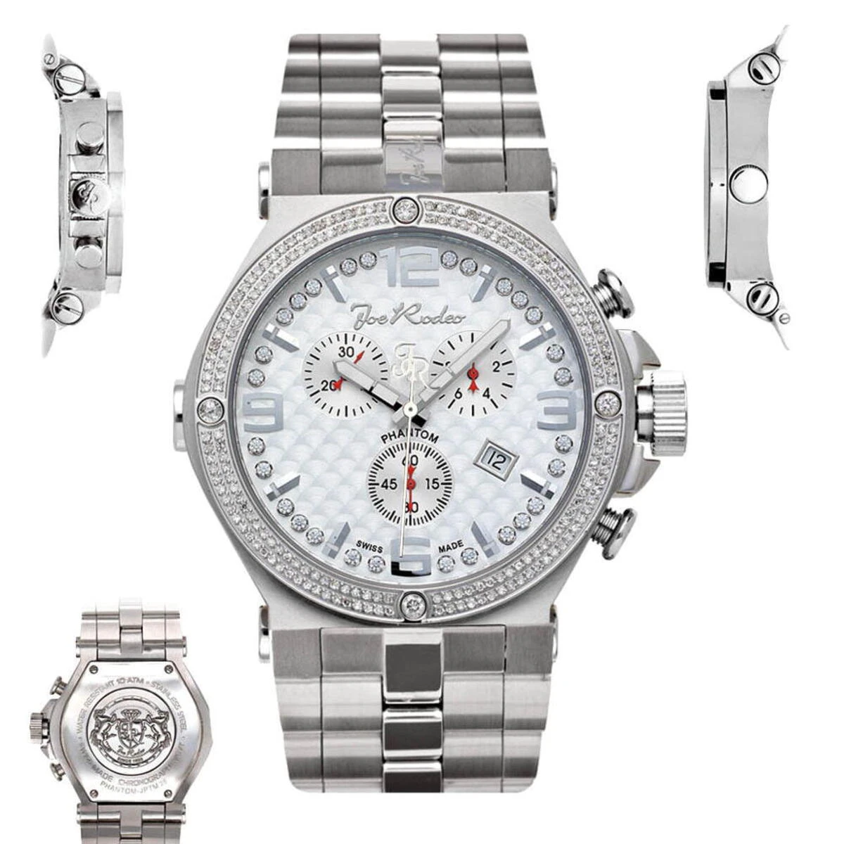 Joe Rodeo Phantom Diamond Watch 2.25ct 8 Joe Rodeo Phantom Diamond Watch 2.25ct - Image 6