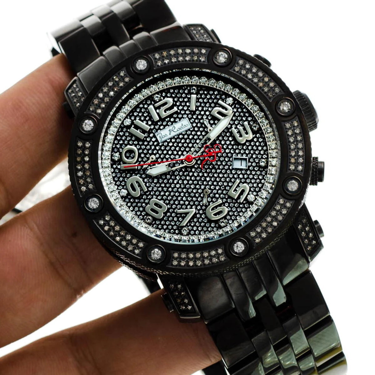 Joe Rodeo Apollo Men's Diamond Watch 1.70ct 10 Joe Rodeo Apollo Men's Diamond Watch 1.70ct - Image 8