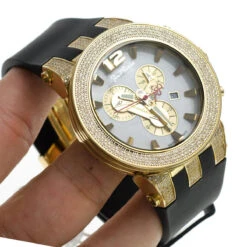 Joe Rodeo Broadway Men's Diamond Watch 5.00ct -Its Hot Jewelry Shop joe rodeo watches broadway mens diamond watch 500ct p 45990 bod3